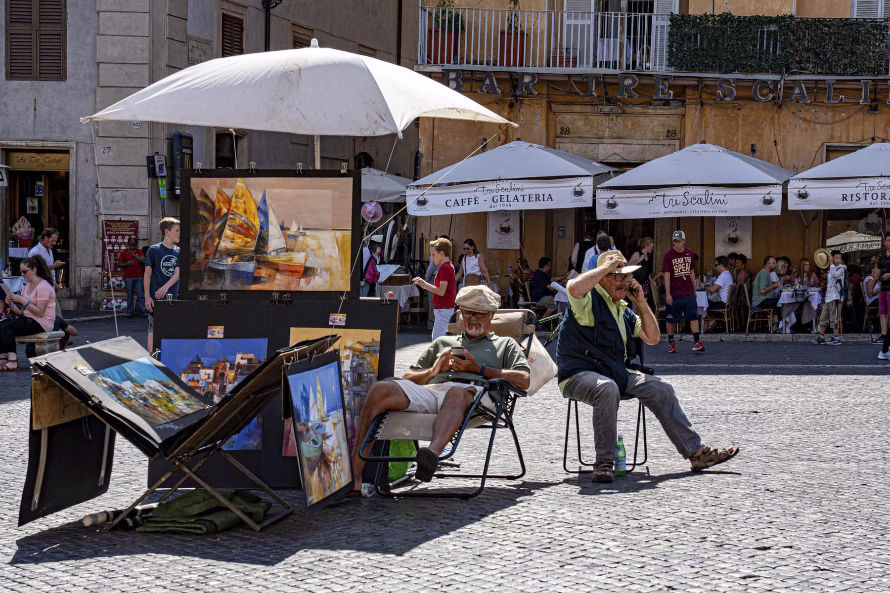 Piazza Nivona - Rome - Italy (2017)