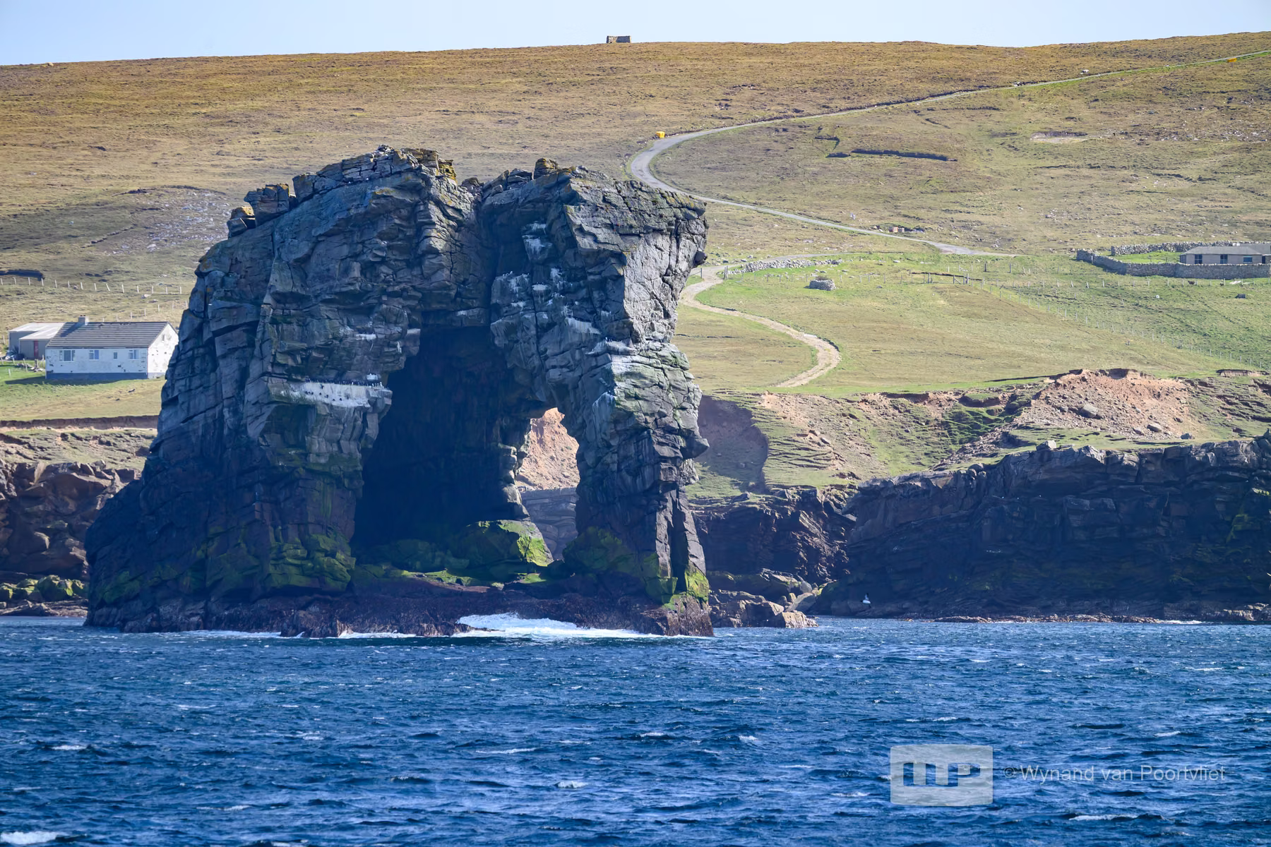 Near Foula - Island in Scotland