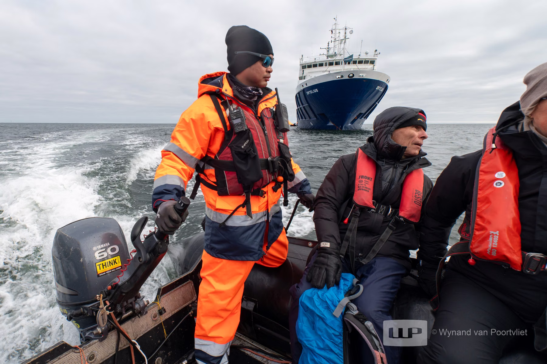 Landing on Jan Mayen - Island in Svalbard