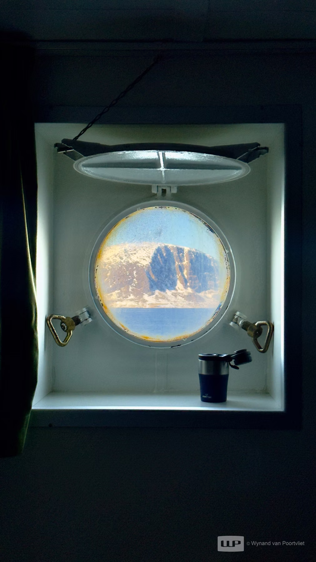 View on Martensøya, Spitsbergen, Svalbard