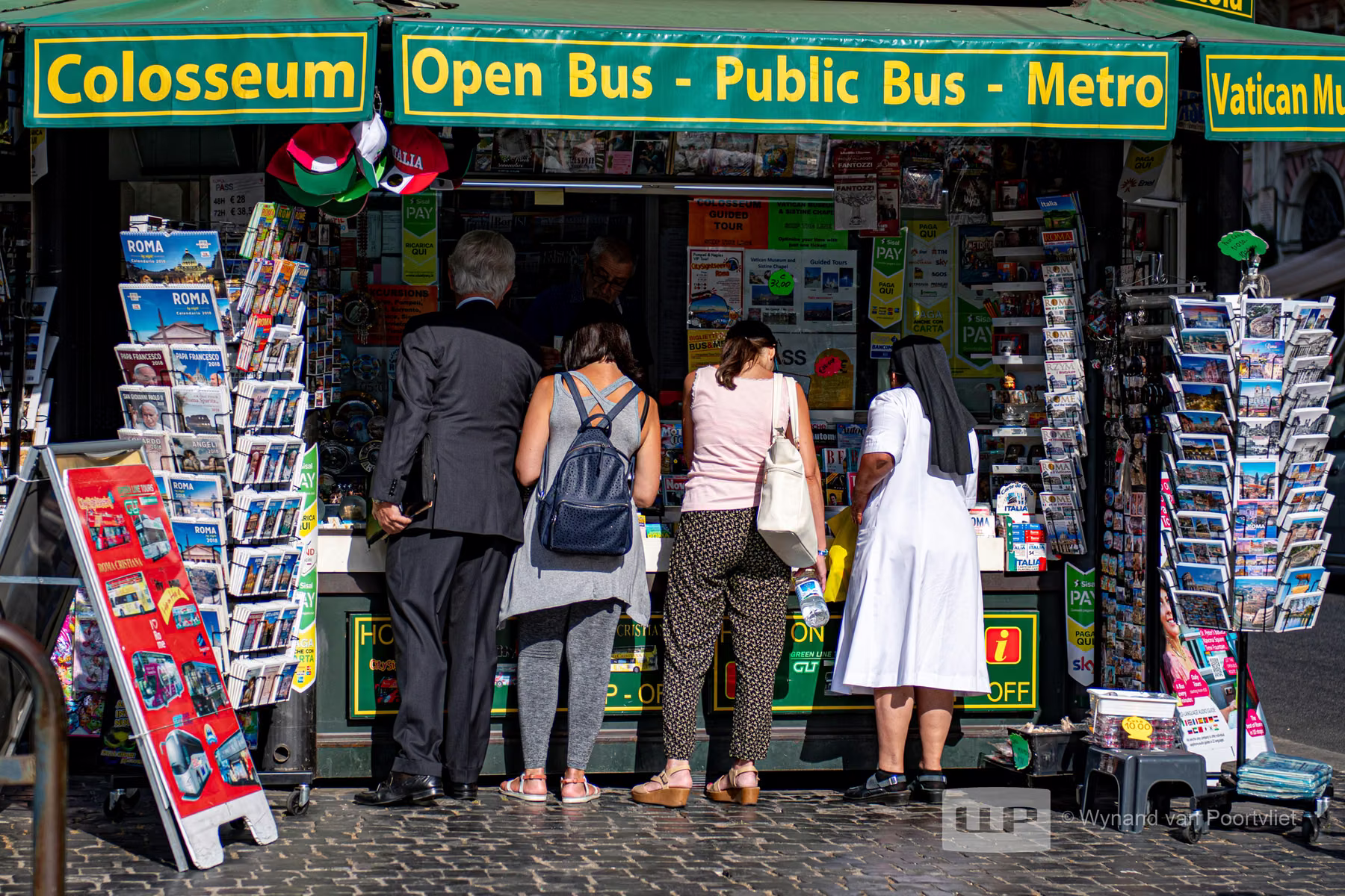 Kiosk near vatican City - Rome - Italy